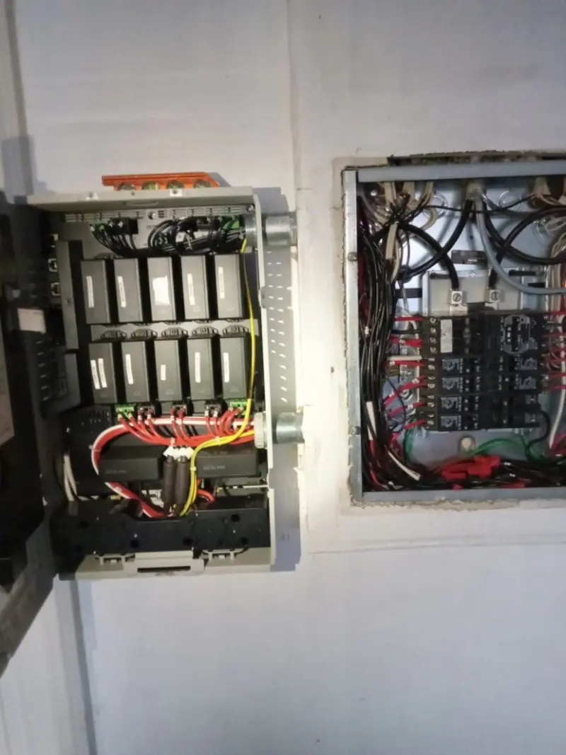Electrical panel upgrade completed for Commercial Electrician Services in Ipswich